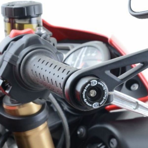 Embout de guidon R&G Racing Embouts de guidon Triumph Speed Triple/Thruxton 1200 (16-20) Embout de guidon R&G Racing Embouts de guidon Triumph Speed Triple/Thruxton 1200 (16-20)