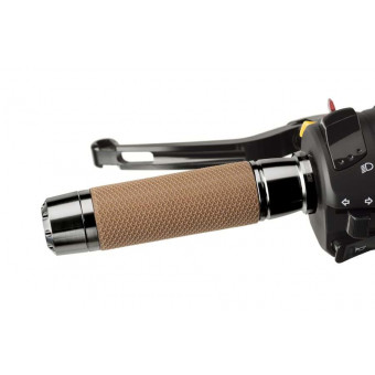 Poignees moto & scooter Puig Vintage Marron Poignees moto & scooter Puig Vintage Marron