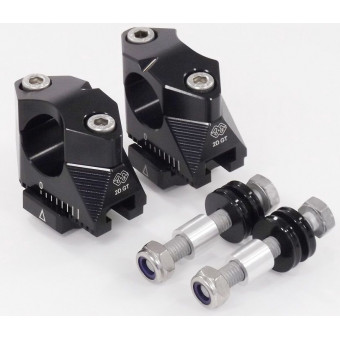 Pontets de guidon Gilles Tooling Pontets de guidon 2DGT Kawasaki Z800 (13-16)