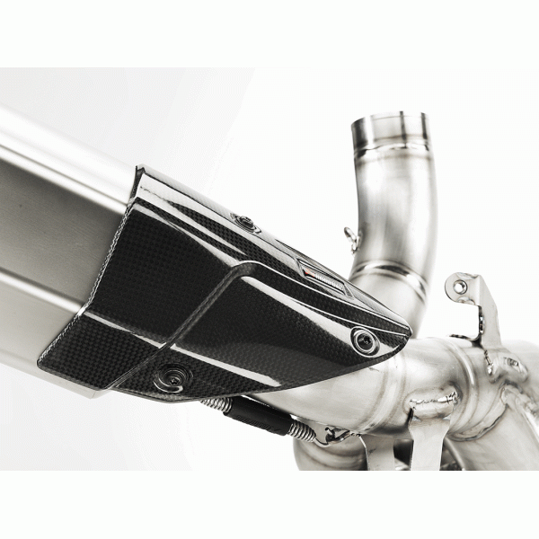 Accessoires chappement Akrapovic Pare Chaleur Carbone Ducati Multistrada 1200 (15-17)