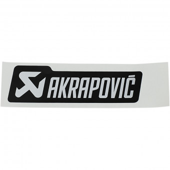 Accessoires échappement Akrapovic Sticker echappement long argent Accessoires échappement Akrapovic Sticker echappement long argent
