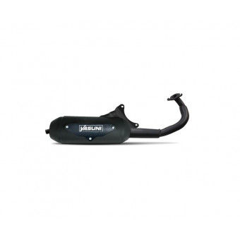 Ligne complte Yasuni Eco Acier Noir Peugeot Speedfight/Trekker/Vivacity 50 (93-18)