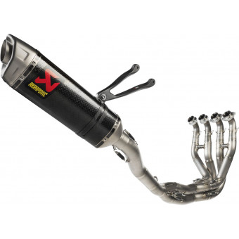 Ligne complte Akrapovic Evo Titane/Carbone Kawasaki ZX-10R (19-23)