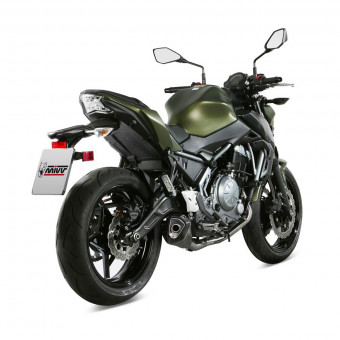 Ligne complète Mivv Delta Race Inox Noir/Carbone Kawasaki Z650/Ninja 650 (17-21) Ligne complète Mivv Delta Race Inox Noir/Carbone Kawasaki Z650/Ninja 650 (17-21)