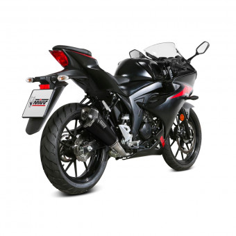 Ligne complète Mivv Delta Race Inox Noir/Carbone Suzuki GSX-R 125 (18-21) Ligne complète Mivv Delta Race Inox Noir/Carbone Suzuki GSX-R 125 (18-21)