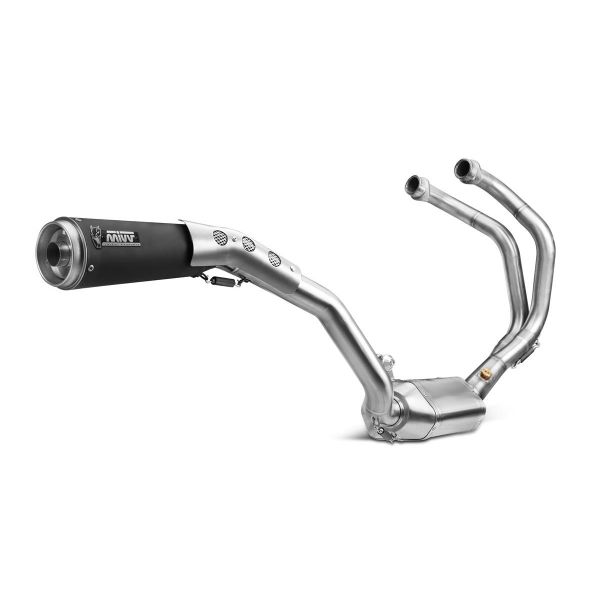 Ligne complte Mivv Ghibli Inox Noir Yamaha XSR700 (16-21)