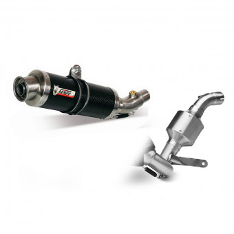 Ligne complète Mivv GP Carbone KTM 390 Duke (13-16) Ligne complète Mivv GP Carbone KTM 390 Duke (13-16)