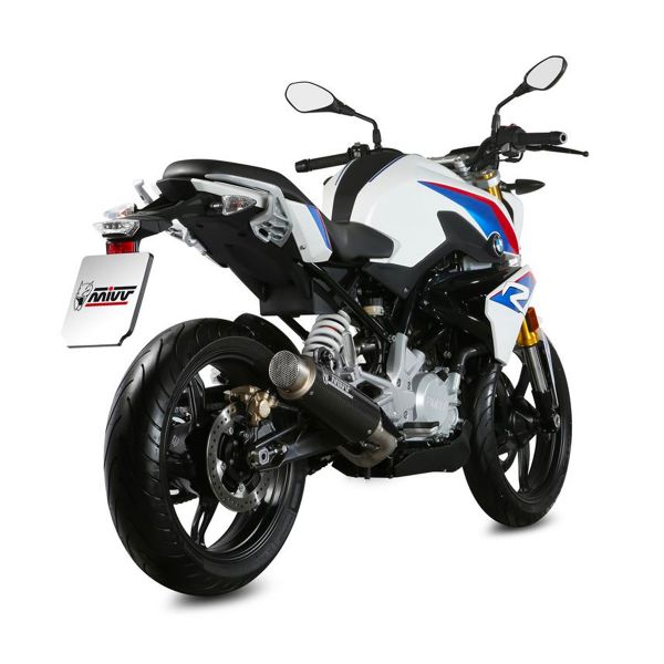 Ligne complte Mivv GP Pro Inox/Carbone BMW G310R (18-21)
