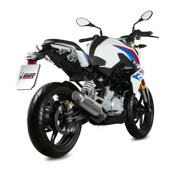 Ligne compl�te Mivv GP Pro Inox/Titane BMW G310R (18-21)