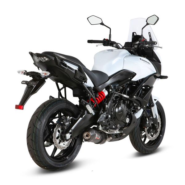 Ligne complète Mivv Oval Inox/Carbone Kawasaki Versys 650 (15-21) Ligne complète Mivv Oval Inox/Carbone Kawasaki Versys 650 (15-21)