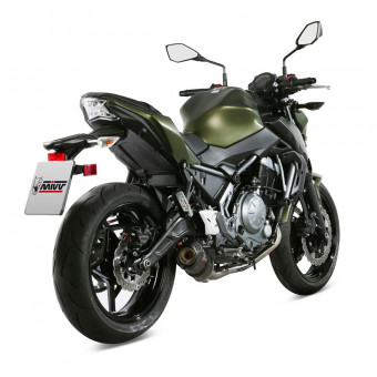 Ligne complète Mivv Oval Inox/Carbone Kawasaki Z650/Ninja 650 (17-21) Ligne complète Mivv Oval Inox/Carbone Kawasaki Z650/Ninja 650 (17-21)