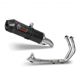 Ligne complète Mivv Oval Inox/Carbone Yamaha MT-07 (14-21) Ligne complète Mivv Oval Inox/Carbone Yamaha MT-07 (14-21)