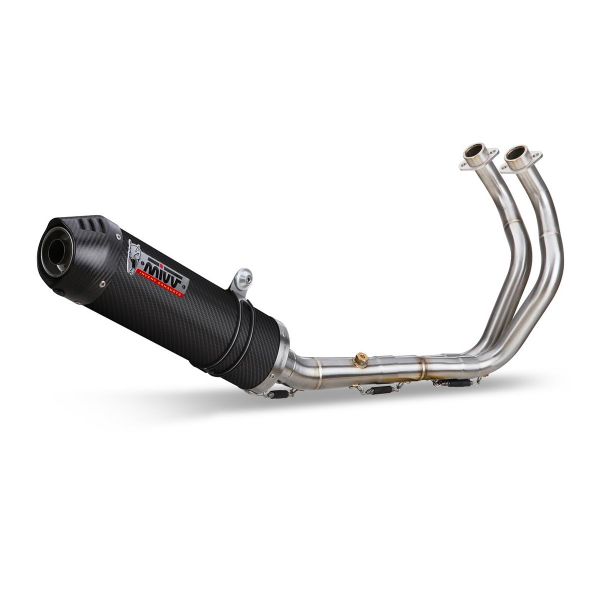 Ligne complète Mivv Oval Inox/Carbone Yamaha Tracer 700 (16-21) Ligne complète Mivv Oval Inox/Carbone Yamaha Tracer 700 (16-21)