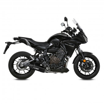 Ligne complte Mivv Speed Edge Inox Noir/Carbone Yamaha MT-07 Tracer (16-21)