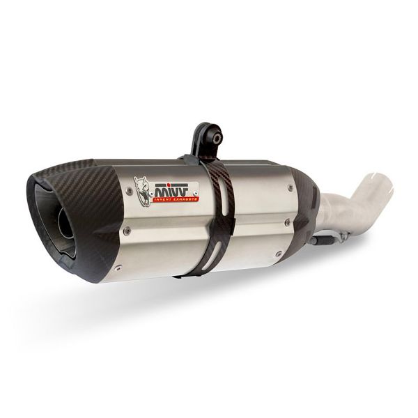 Ligne complte Mivv Suono Inox/Carbone Kawasaki ER-6N/ER-6F (12-16)