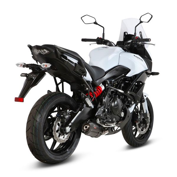 Ligne complte Mivv Suono Inox Noir/Carbone Kawasaki Versys 650 (15-21)