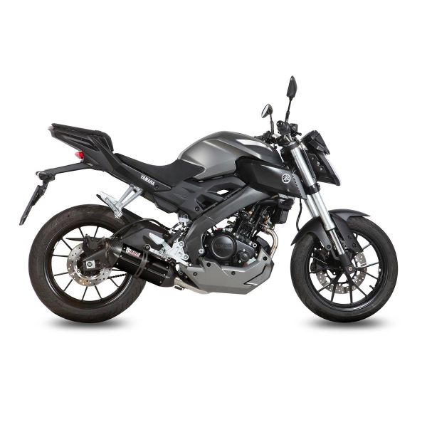 Ligne complte Mivv Suono Inox Noir/Carbone Yamaha MT-125/YZF-R125 (14-19)