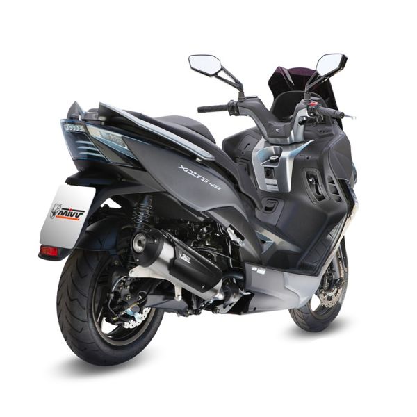 Ligne complte Mivv Urban catalyse Inox Bross Kymco Xciting 400 (13-18)