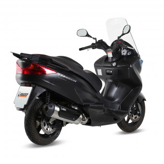 Ligne complète Mivv Urban catalysée Inox Brossé Suzuki Bugman 200 (07-13) Ligne complète Mivv Urban catalysée Inox Brossé Suzuki Bugman 200 (07-13)