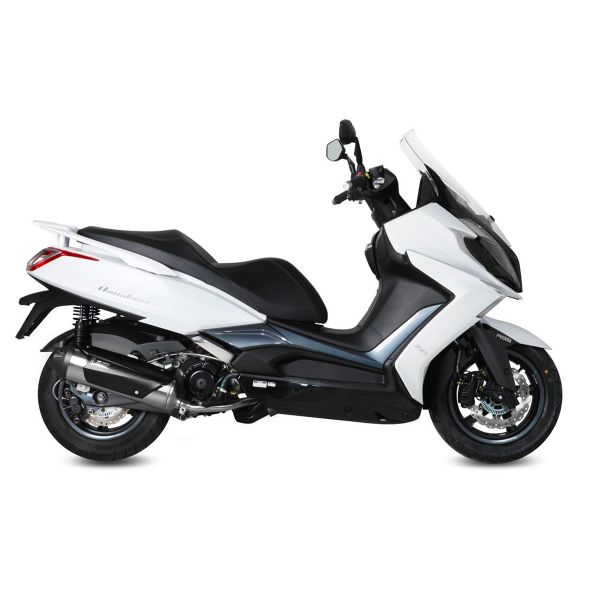 Ligne compl�te Mivv Urban Inox Bross� Kymco Downtown 350 (15-16)