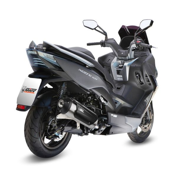 Ligne complte Mivv Urban Inox Bross Kymco Xciting 400 (13-18)