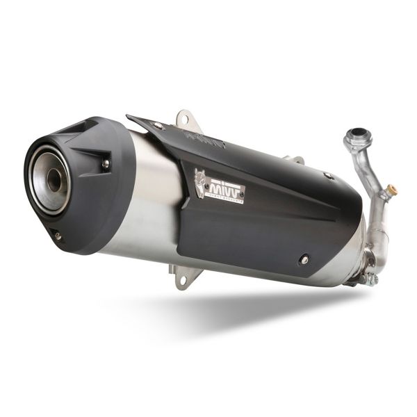 Ligne complte Mivv Urban Inox Bross Piaggio MP3 400/MP3 500 (08-15)