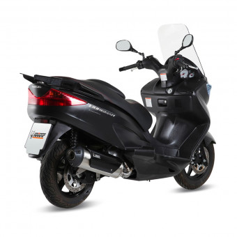 Ligne complète Mivv Urban Inox Brossé Suzuki Bugman 200 (07-13) Ligne complète Mivv Urban Inox Brossé Suzuki Bugman 200 (07-13)