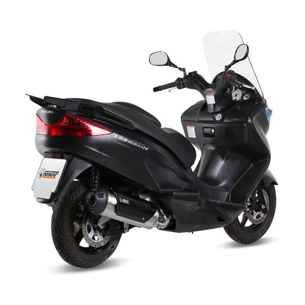 Ligne complte Mivv Urban Inox Bross Suzuki Bugman 200 (07-13)