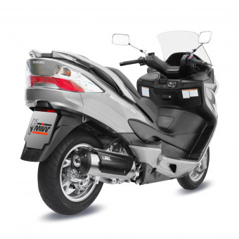 Ligne complte Mivv Urban Inox Bross Suzuki Burgman 400 (06-16)