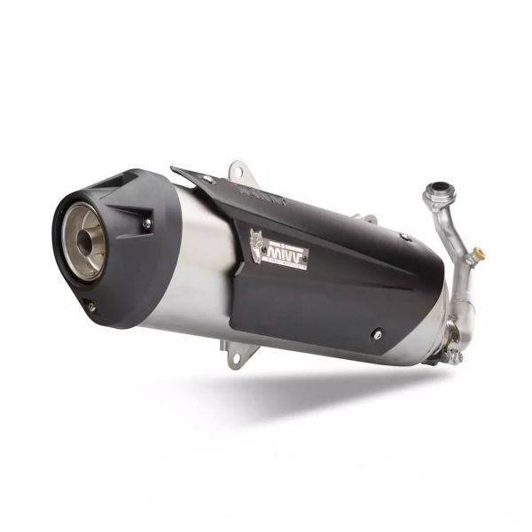 Ligne complte Mivv Urban Inox Bross Yamaha X-MAX 250/X-City 250 (06-15)