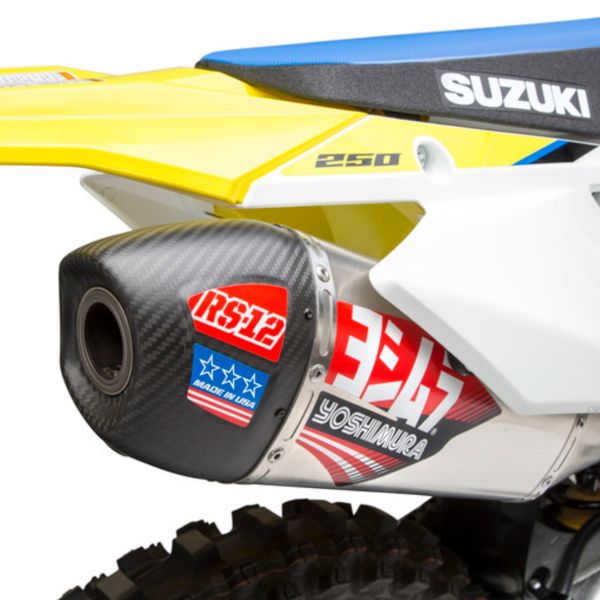 Ligne complte Yoshimura RS-12 Signature Series Aluminium/Inox Suzuki RM-Z 250 (19-21)