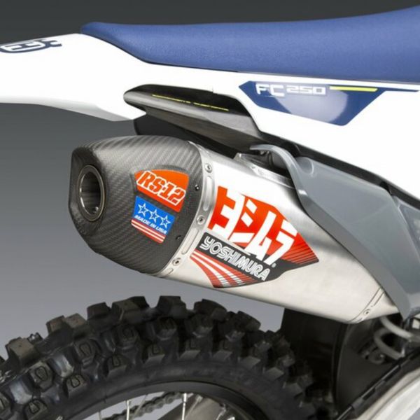 Ligne complte Yoshimura RS-12 Signature Series Inox/Aluminium KTM SX-F/Husqvarna FC 250/350 (19-