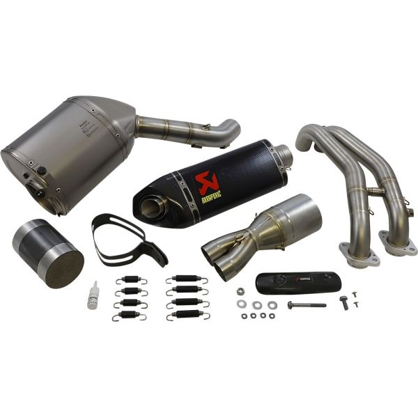 Ligne complte Akrapovic Racing Inox/Carbone EC Aprilia RS660/Tuono 660 (20-23)