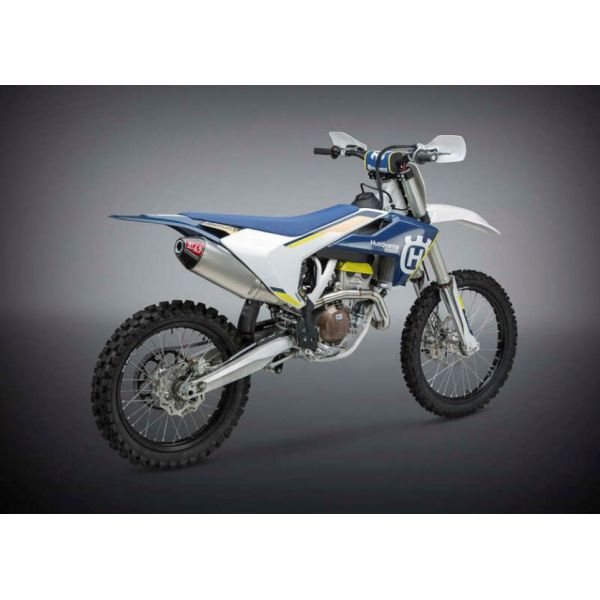 Ligne compl�te Yoshimura RS-4 collecteur Inox/Carbone KTM SX-F/Husqvarna FC 250/350 (16-18)