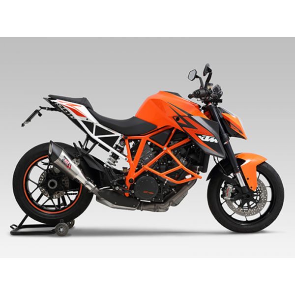 Silencieux Yoshimura R-11 Inox/Carbone KTM 1290 Super Duke R (14-16)