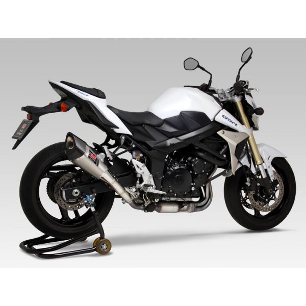 Silencieux Yoshimura R-11 Inox/Carbone Suzuki GSR750 (11-16)