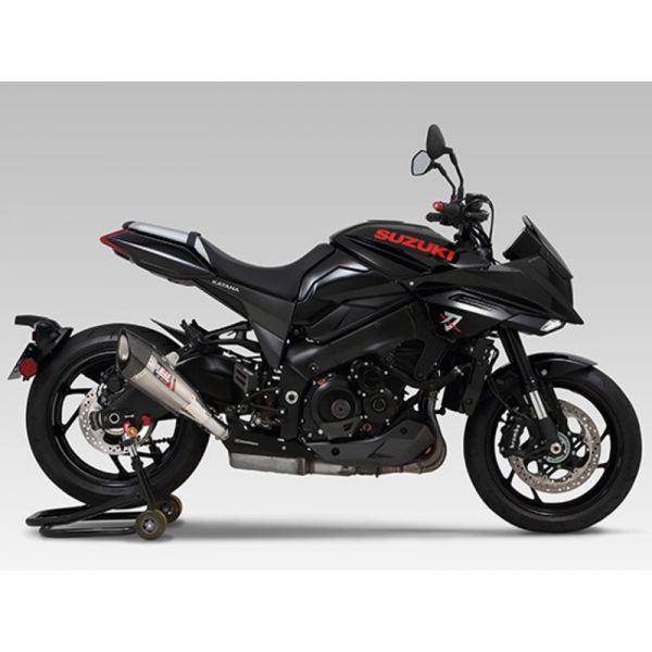 Silencieux Yoshimura R-11 Inox/Carbone Suzuki Katana (19-21)