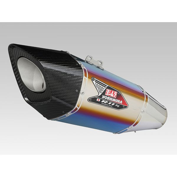 Yoshimura R-11SQ Titane Blue/Carbone Suzuki GSX-S750 (17-21)
