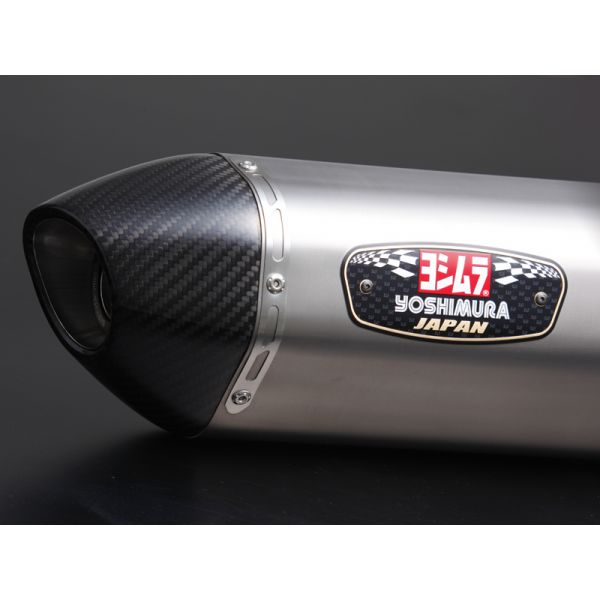Yoshimura R-77S Inox/Carbone Kawasaki Ninja 400 (18)