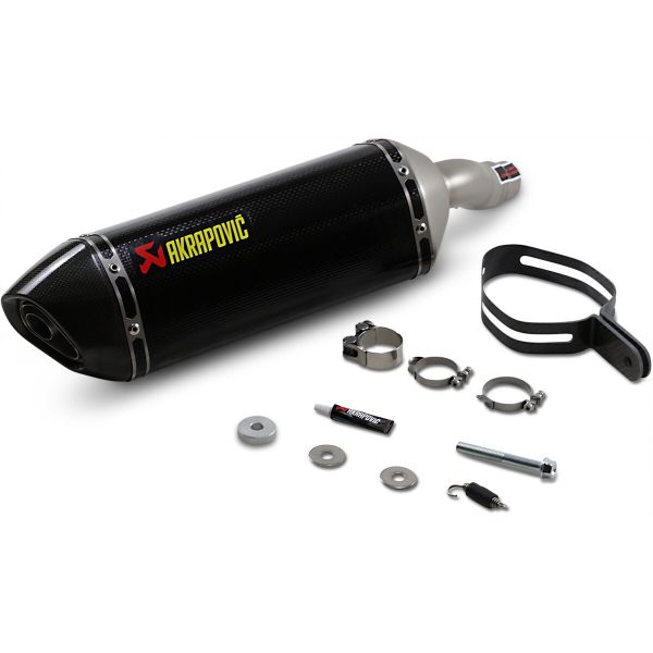 Silencieux Akrapovic Carbone Kawasaki Z300/Ninja 300 (13-16)
