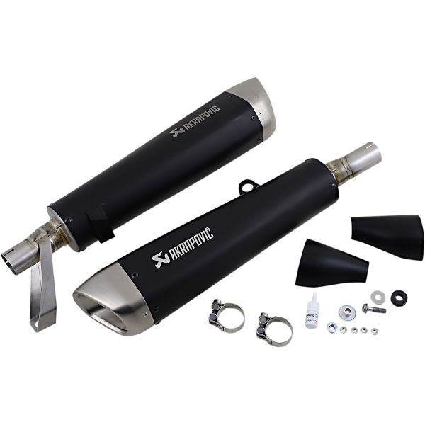 Silencieux Akrapovic Titane Black Triumph Street Twin 900 (16-20)