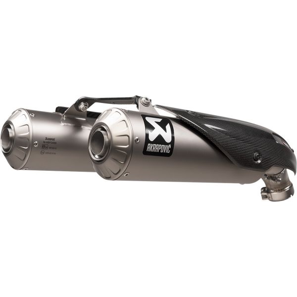 Silencieux Akrapovic Titane Double Conical Ducati Scrambler 1100 (21-23)