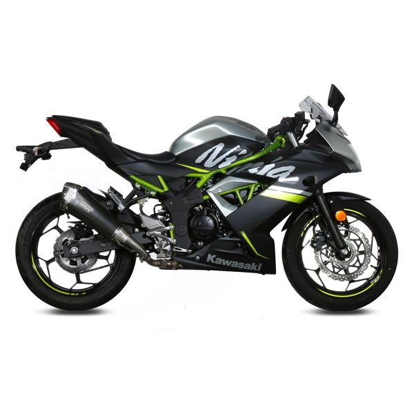 Silencieux Mivv Delta Race Inox/Carbone Kawasaki Ninja 125/Z125 (19-21)