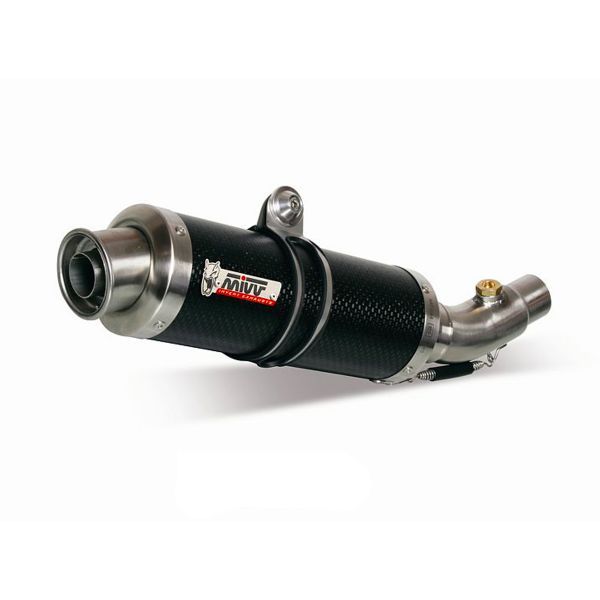 Silencieux Mivv Double GP Carbone Yamaha MT-03 660 (06-14)