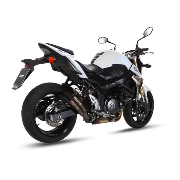 Silencieux Mivv Double Gun Titane Suzuki GSR 750 (11-16)