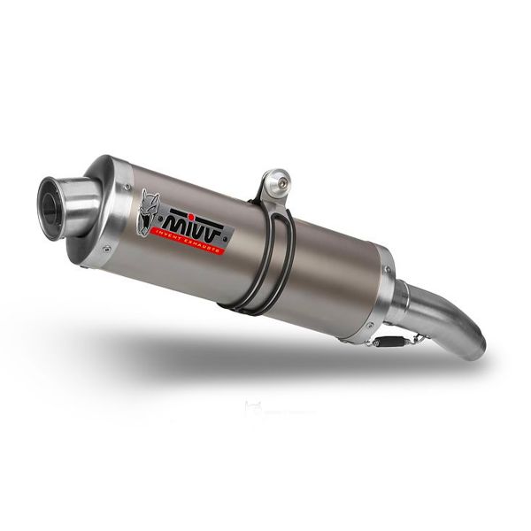 Silencieux Mivv Double Oval Classic Inox Yamaha TDM900 (02-10)