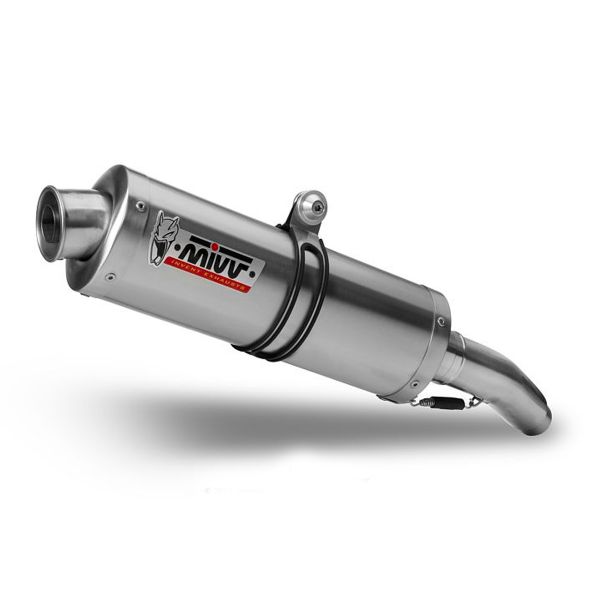 Silencieux Mivv Double Oval Classic Inox Yamaha XT660X/XT660R (04-14)