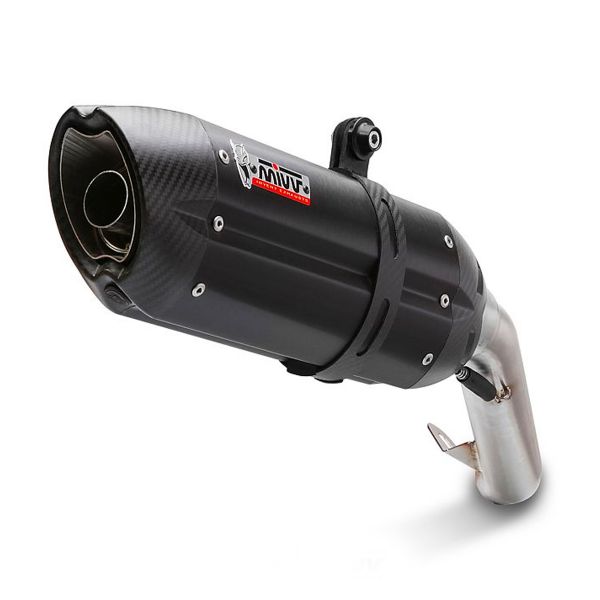 Silencieux Mivv Double Suono Inox Noir/Carbone Triumph Speed Triple 1050 (11-16)