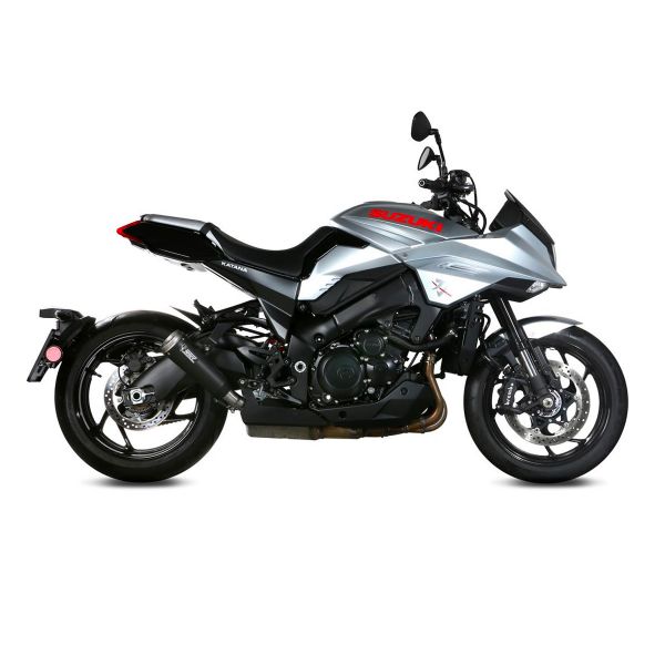 Silencieux Mivv Ghibli Inox Black Suzuki Katana 1000 (19-21)