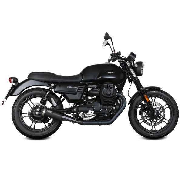 Silencieux Mivv Ghibli Inox Noir Moto Guzzi V7 III (17-19)